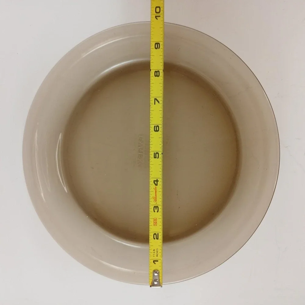 Pyrex vintage amber